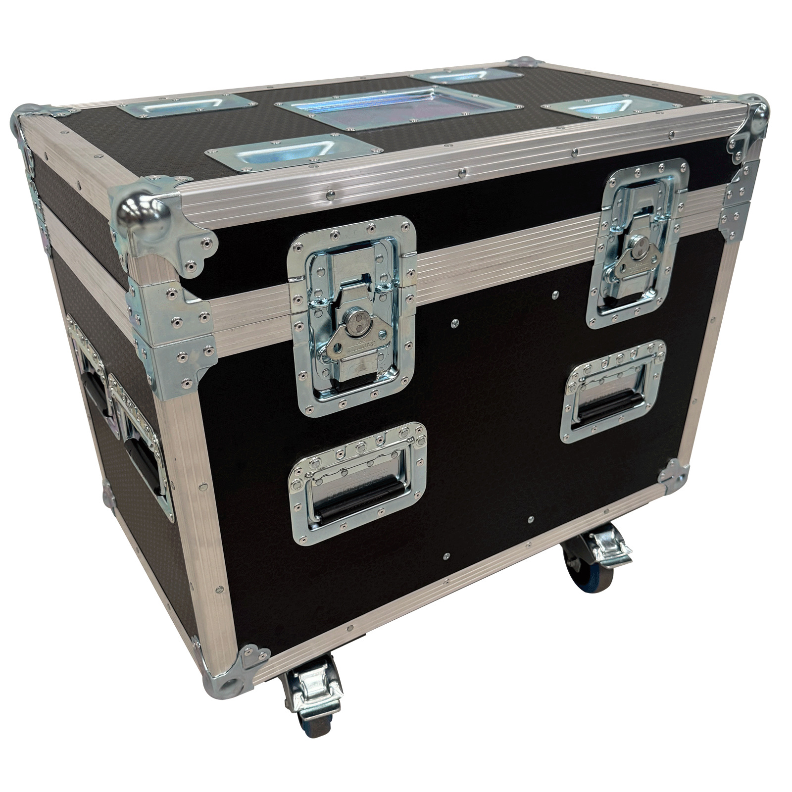 Twin Chauvet Maverick Force 2 Beamwash Flightcase
